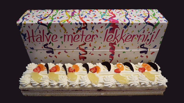 Afbeelding van Halve meter slagroomtaart