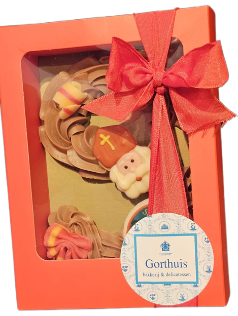 Afbeelding van Chocoladeletter S melk 100 gram